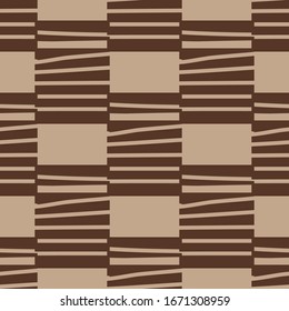 Seamless pattern with geometric Abstraction