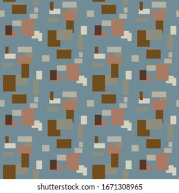 Seamless pattern with geometric Abstraction