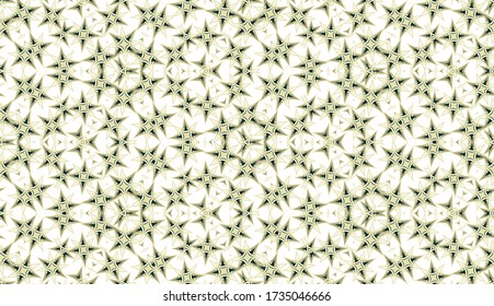 Seamless pattern. Geometric abstraction on white background. Color kaleidoscope. Useful as design element for texture and artistic compositions.