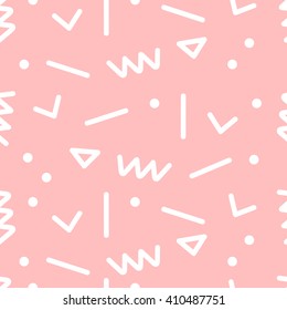 seamless pattern, geometric art  background design for fabric and decor