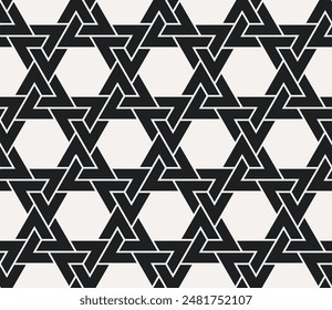 Seamless pattern of Geometric Art. interlocking Repeating patterns of printable vector.