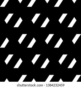 Seamless pattern. Geometric backdrop. Quadrangles background. Polygons wallpaper. Figures motif. Digital paper, textile print, web designing, abstract. Trapeziums ornament. Vector art.