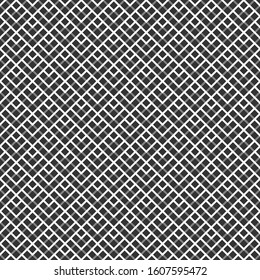 Seamless pattern. Geometric background. Checks, figures ornament. Diamonds, shapes wallpaper. Rhombuses, forms backdrop. Digital paper, textile print, web design, abstract illustration. Vector artwork