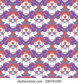 Seamless pattern. Geometric background. Seamless pattern for decoration. Print for paper wallpaper, tiles, textiles. Vector illustration.