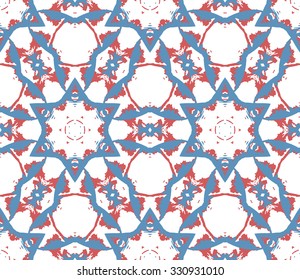 Seamless pattern. Geometric background. Seamless pattern for decoration. Print for paper wallpaper, tiles, textiles. Vector illustration.