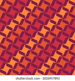 Seamless pattern. Geometric background. Ethnic ornament. Tribal wallpaper. Ethnical image. Tribe motif. Ancient mosaic. Digital paper. Folk web design. Textile print backdrop. Vector artwork