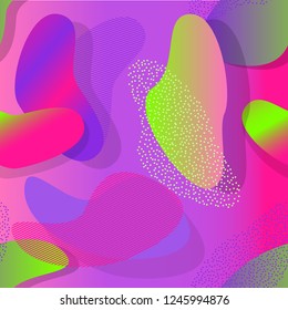 seamless pattern geometric background. Fluid shapes composition. Fluid gradient shapes, Multipurpose design can be used as cover, poster, flyer or web page background.