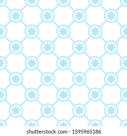 Seamless pattern. Geometric background. Unusual lattice. Vector illustration. Good quality. Good design.