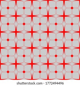Seamless pattern. Geometric background. Unusual lattice. Vector illustration. Good quality. Good design.