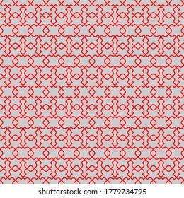 Seamless pattern. Geometric background. Unusual lattice. Vector illustration. Good quality. Good design.