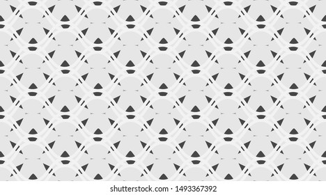 Seamless pattern geometric.  Classic delicate geometry design.  Color mosaic shapes background.  Seamless vector pattern. 
