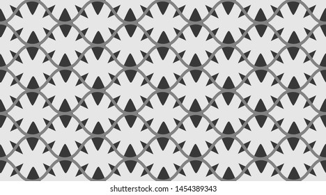 Seamless pattern geometric.  Classic retro fashion stripes texture.  Color mosaic shapes background.  Seamless vector pattern. 