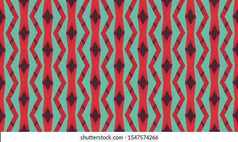 Seamless pattern geometric.  Classic retro fashion stripes texture.  Repeating tile interior design background.  Seamless vector pattern. 