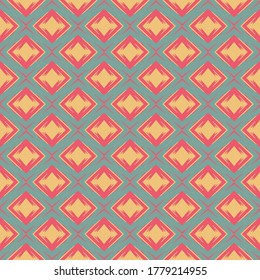 Seamless pattern geometric. Colorful abstract background. Vector design. Modern style.