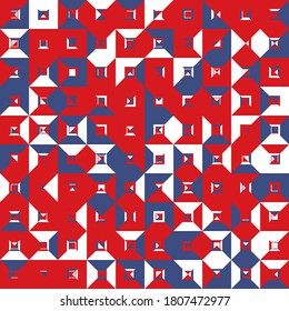 Seamless pattern geometric. Colorful abstract background. Vector design. Modern style.