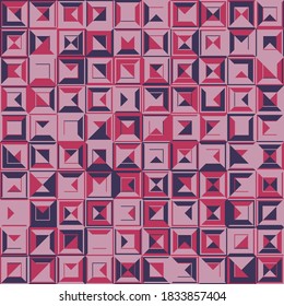 Seamless pattern geometric. Colorful abstract background. Vector design. Modern style.