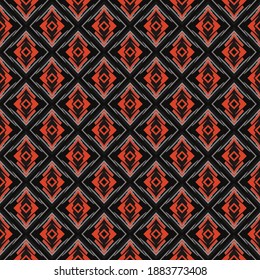Patrón geométrico sin foco. Fondo colorido y abstracto. Diseño de vectores. Estilo moderno.