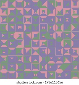 Seamless pattern geometric. Colorful abstract background. Vector design. Modern style.