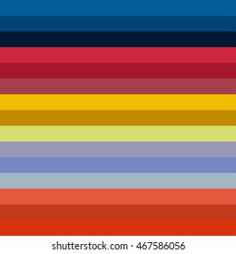 Seamless pattern of geometric colorful stripes. Soft colors. Vector abstract background.
