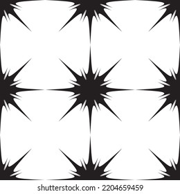 Seamless pattern of geometric design.