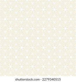 Seamless pattern in geometric element. Vector illustration