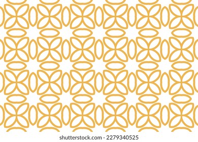 Seamless pattern in geometric element. Vector illustration