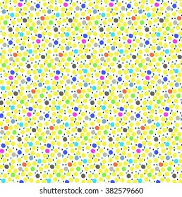 Seamless pattern with a geometric elements 
