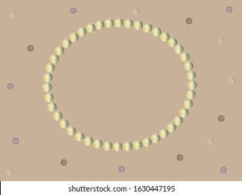 Seamless pattern with geometric elements for design