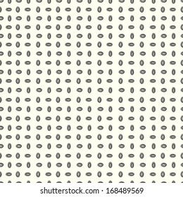 seamless pattern with geometric elements in retro style