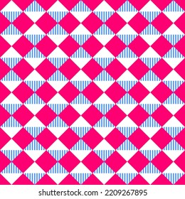 seamless pattern with geometric elements. Useful for web background, textile, wrapping.