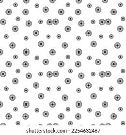 Seamless pattern with geometric elements. Vector illustration. 