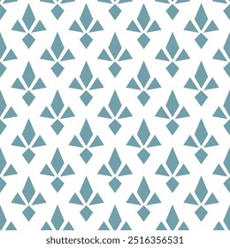 Padrão contínuo com elementos geométricos. Ilustração vetorial.