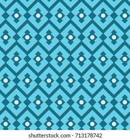 Seamless pattern with geometric elements. Vector illustration.