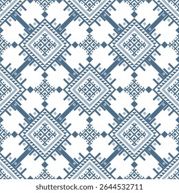 Patrón sin fisuras con geométrico étnico, tribal, Chevron, diseño de Ilustración vectorial de patrón tradicional.