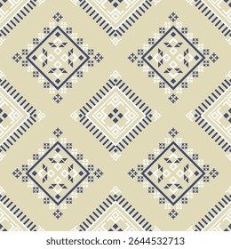Patrón sin fisuras con geométrico étnico, tribal, Chevron, diseño de Ilustración vectorial de patrón tradicional.
