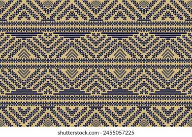 Seamless pattern geometric fabric vector print local unique contemporary style print template design ornament decorative art modern wallpaper beautiful background vintage graphic fashion indigenous 
