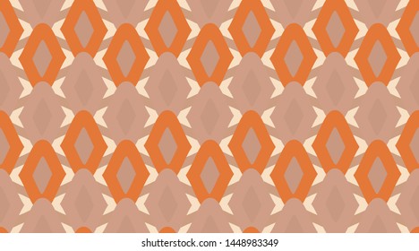 Seamless pattern geometric.  Geometric fashion fabric print.  Repeating tile interior design background.  Seamless vector pattern. 