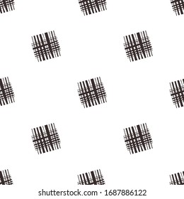 Seamless pattern with geometric figure. Abstraction