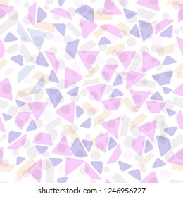 Seamless pattern with geometric figures. Abstract background. Template for design, fabric, print.