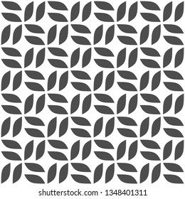 Seamless pattern. Geometric floral background. Vector illustration. Good quality. Good design.