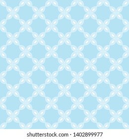 Seamless pattern. Geometric floral background. Unusual lattice. Vector illustration. Good quality. Good design.