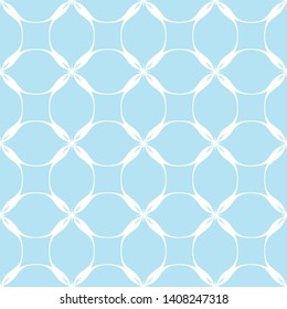 Seamless pattern. Geometric floral background. Unusual lattice. Vector illustration. Good quality. Good design.