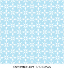 Seamless pattern. Geometric floral background. Vector illustration. Good quality. Good design.