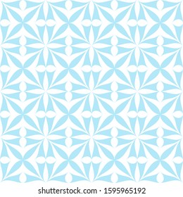 Seamless pattern. Geometric floral background. Vector illustration. Good quality. Good design.