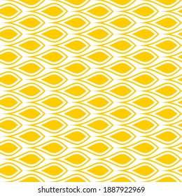 Seamless pattern. Geometric floral background.