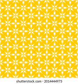 Seamless pattern. Geometric floral background.