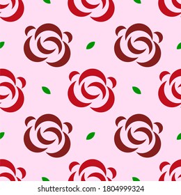 Seamless pattern, geometric, floral for fabric etc