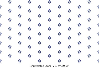 Seamless pattern geometric flower ethnic oriental ikat design for background,carpet,batik,wallpaper,clothing,wrapping,fabric,texture,embroidery style,Vector illustration 