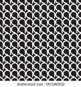 seamless pattern with geometric forms