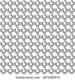 seamless pattern with geometric forms